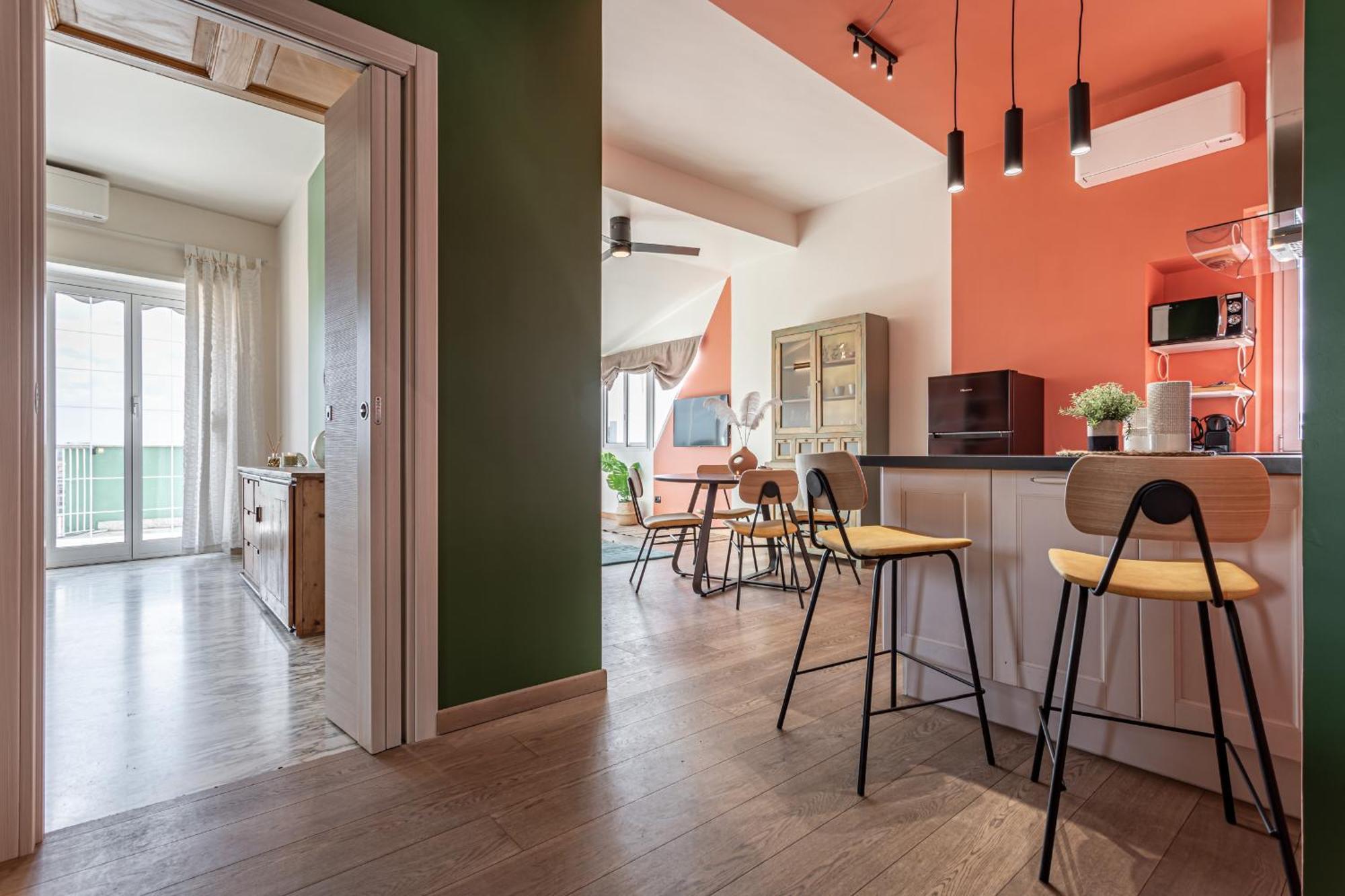 Viola Penthouse With Panoramic View Apartment Rome